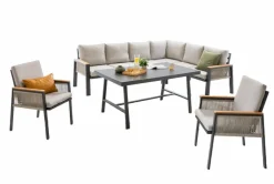Online Gartenmöbel Set Catania 6-tlg. Loungemöbel-Sets