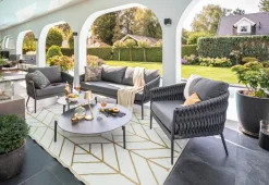 Sale Gartenmöbel Set Muses Ballet Wave 5tlg. Loungemöbel-Sets