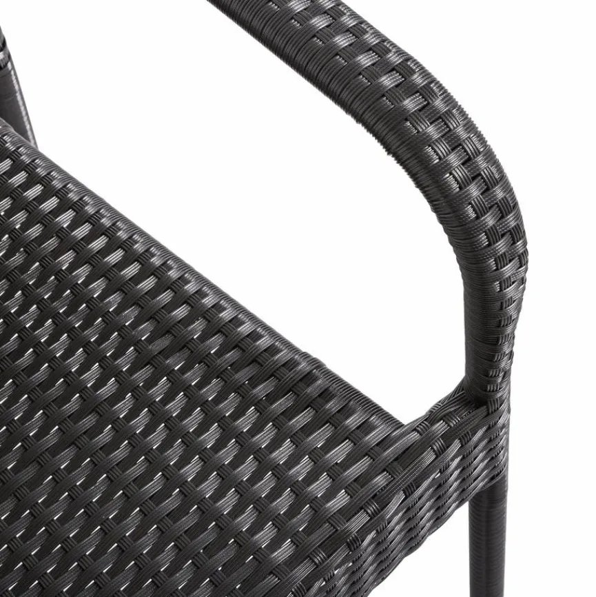 Gartensessel Burns, PE-Geflecht