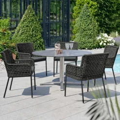 Stern Loungesessel|Gartenstühle|Gartensessel Greta, Faser/Textilen