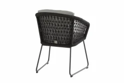 4 SEASONS OUTDOOR Gartensessel Mila, Edelstahl/Rope