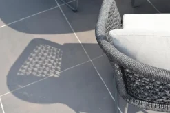 4 SEASONS OUTDOOR Gartensessel Mila, Edelstahl/Rope