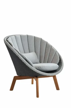 Cane-line Gartensessel Peacock, grau/