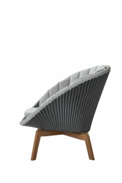 Cane-line Gartensessel Peacock, grau/