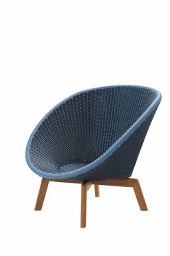 Best Gartensessel Peakcock, dusty blue Gartenstühle|Gartensessel