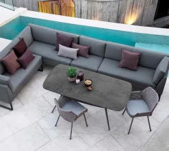 Hot Gartensofa-Modul Flex 2-Sitzer links Gartensofas|Loungesofas
