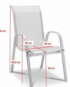 Clearance Gartenstuhl stapelbar Adria Gartenstühle