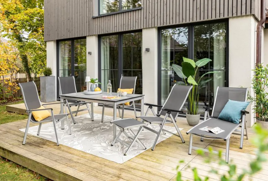 Clearance Gartentisch Alutapo Gartentische