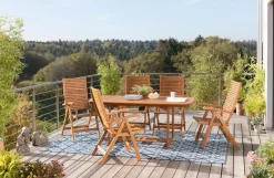 Balkontische|Gartentische|Gartentisch mit Auszug Provence 180/230x100 cm