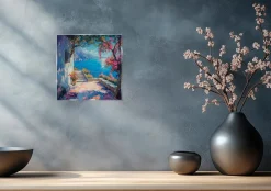 EUROART Glasbild 30 x 30 cm Beautiful View II