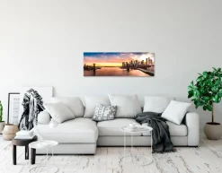 Hot Glasbild 33 x 98 cm New York City Bilder Ohne Rahmen|Bilder Nach Themen