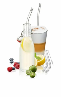 GEFU Glastrinkhalm Future 5tlg.