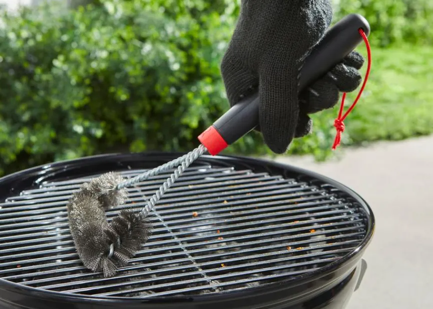 Discount Grillbürste Dreiseitige Grillbürste Weber Grills & Grillzubehör