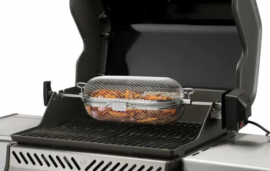 New Grillkorb Fü Drehspieß Napoleon Grills & Grillzubehör