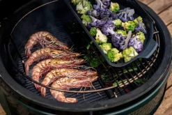Big Green Egg Grillrost Gelocht/Halbrund Larg