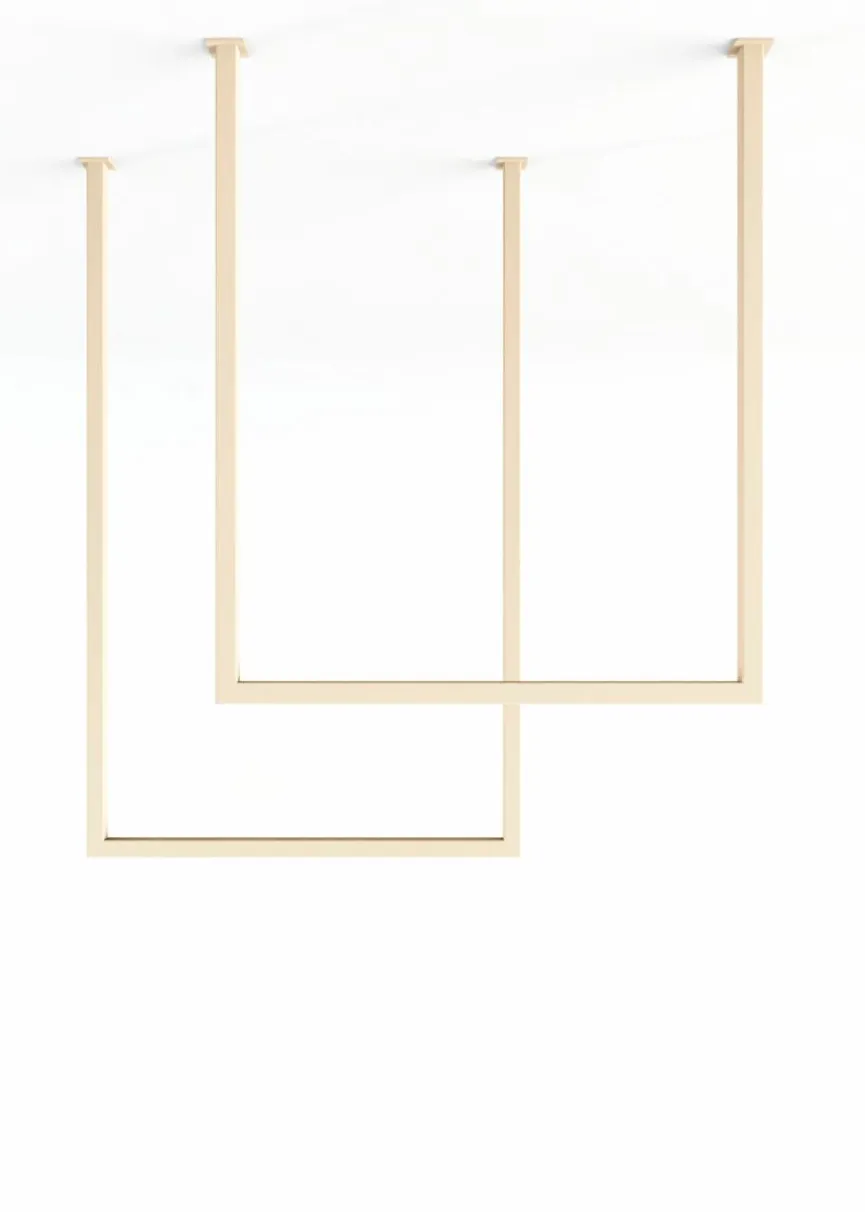 Metallbude Badzubehör|Handtuchhalter 2er-Set Tensi