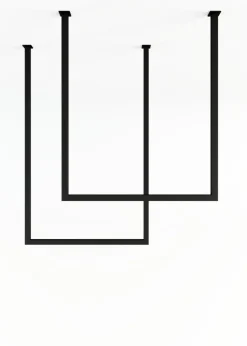 Metallbude Badzubehör|Handtuchhalter 2er-Set Tensi