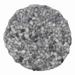 New Handweb Teppich Salsa Jamaica Ø 130 cm Natur(Look) Teppiche