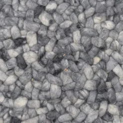 New Handweb Teppich Salsa Jamaica Ø 130 cm Natur(Look) Teppiche