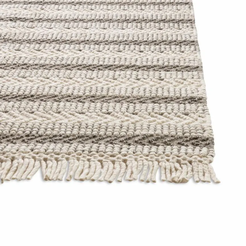 Hot Handwebteppich Levanne Durry 200 x 290 cm Natur(Look) Teppiche