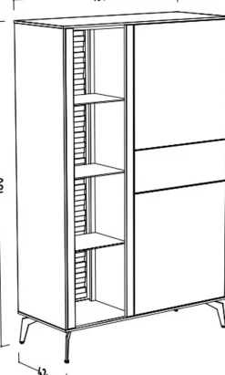 Sale Highboard Meran Kommoden