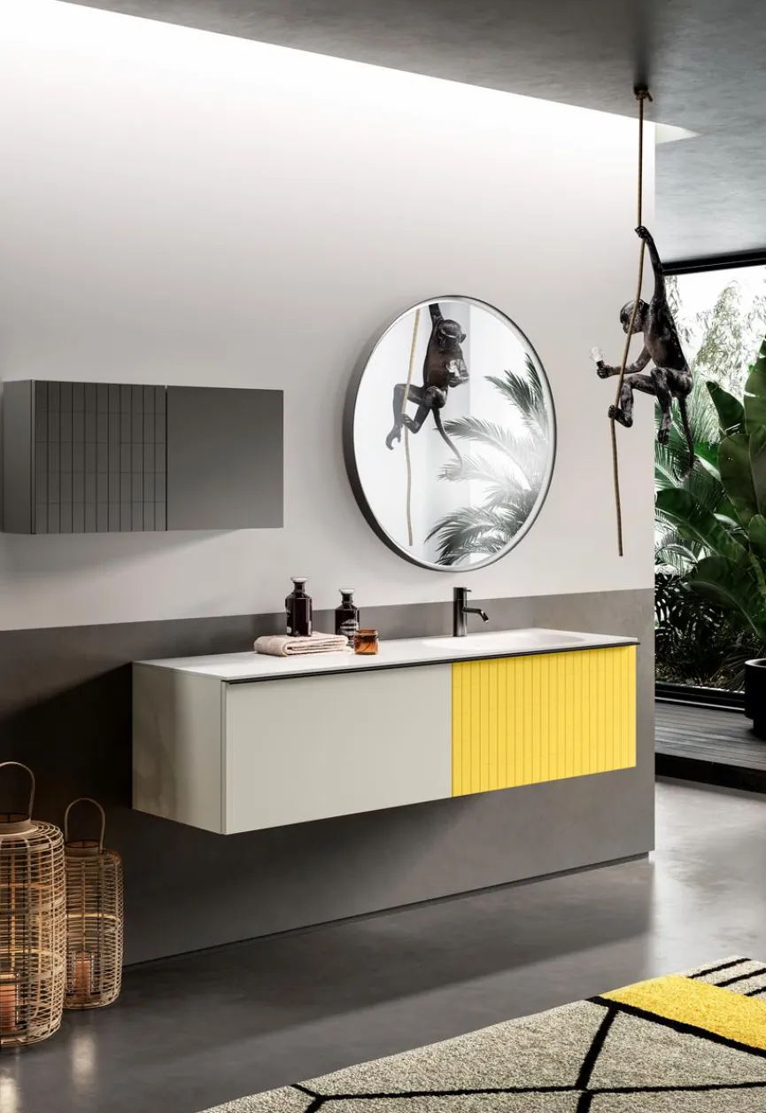 Badschränke|Hängeschrankkombination Pixel 08