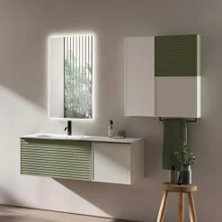 Hängeschrank-Kombination Pixel 01 Badschränke