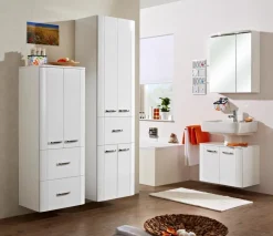 Clearance Hochschrank PE 3006 Badschränke