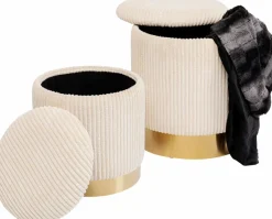 Discount Hocker 2er Set Cherry Storage 86512 Wäschekörbe|Wäschekörbe