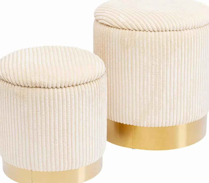 Discount Hocker 2er Set Cherry Storage 86512 Wäschekörbe|Wäschekörbe