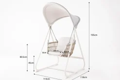 Outlet Hollywoodschaukel Mykonos Hängesessel