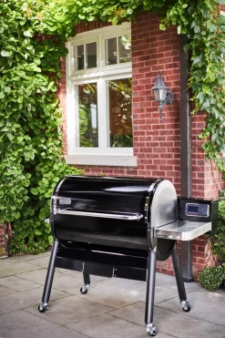 Weber Holzpelletgrill EX6 GBS Smoke Fire
