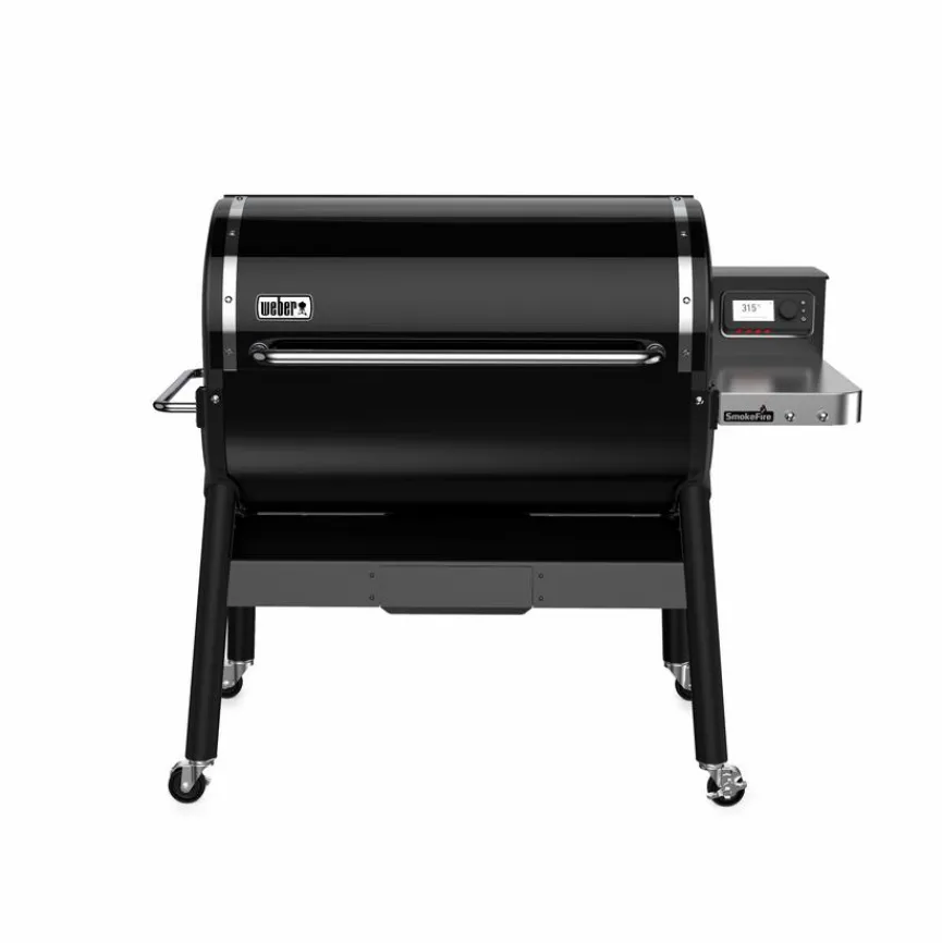 Weber Holzpelletgrill EX6 GBS Smoke Fire
