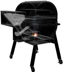 Weber Holzpelletgrill EX6 GBS Smoke Fire
