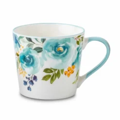 New Kaffeebecher Blüten 400 ml Kaffee & Tee