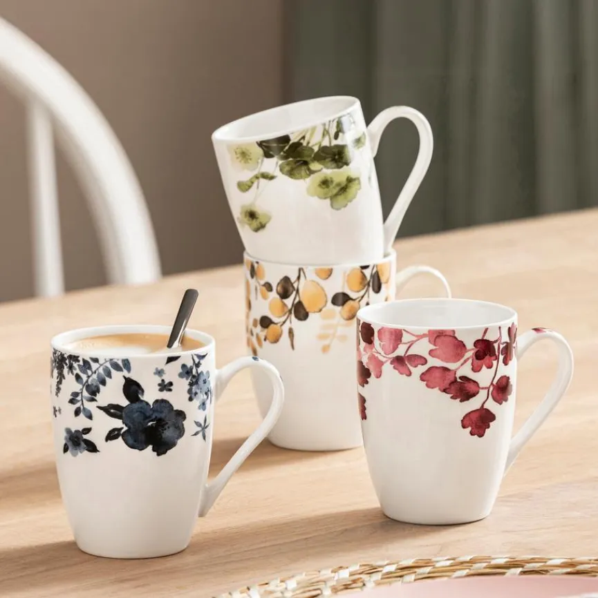 Sale Kaffeebecher Blüten 340 ml Kaffee & Tee