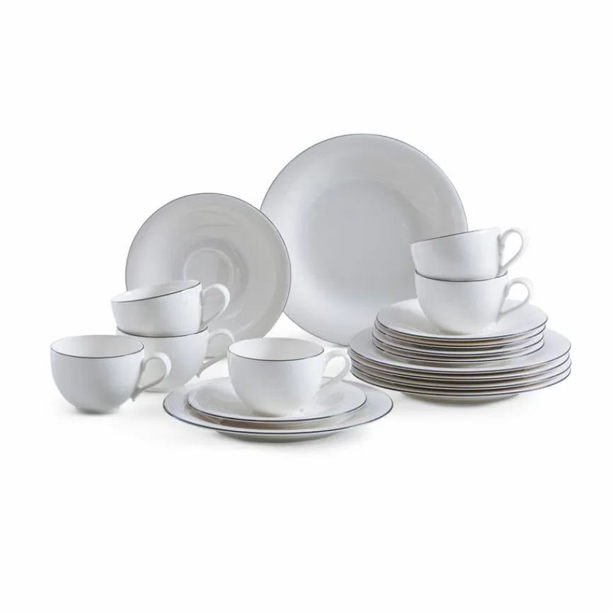 Villeroy & Boch Kaffeeservice Black Lines 18tlg.