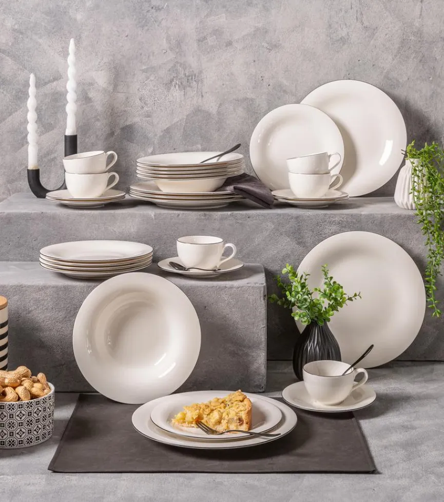 Villeroy & Boch Kaffeeservice Black Lines 18tlg.