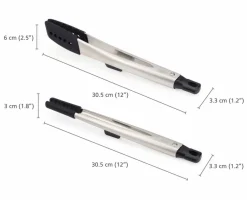 Joseph Joseph Küchenutensilien|Küchenzangen-Set Elevate Fusion 2tlg.