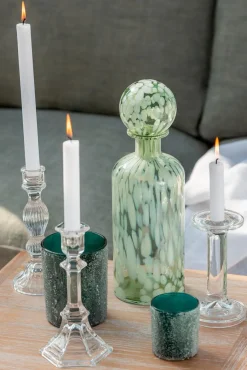 DAHEIM Kerzenständer & Kerzenhalter|Kerzenständer & -Halter|Kerzenleuchter Eben 16 cm