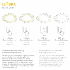 Kinder ELOBRA kids Kinderlampe Little Astronauts