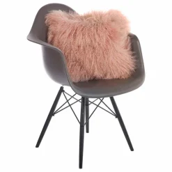 WARM & COMFY Dekokissen|Dekokissen & -Bezüge|Kissen Tibetschaffell 40 x 40 cm