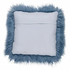 WARM & COMFY Dekokissen|Dekokissen & -Bezüge|Kissen Tibetschaffell 40 x 40 cm