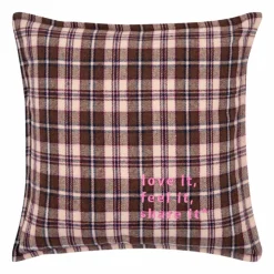 pad Dekokissen & -Bezüge|Sitzkissen & Dekokissen|Kissenbezug Tartan 45 x 45 cm