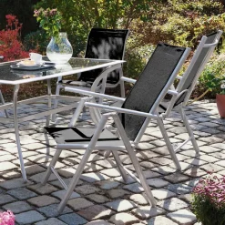 Klappstuhl Adria, Alu/Textilene