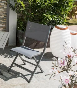 Balkonstühle|Gartenstühle|Klappstuhl Picton, Aluminium