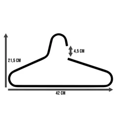 Clearance Kleiderbügel 5er-Set Victorie Kleiderbügel