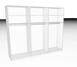 Boegner Kleiderschrank Basic 300 x 244 cm
