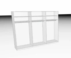 C.DISSELKAMP Kleiderschrank Castellino 300 x 230 cm