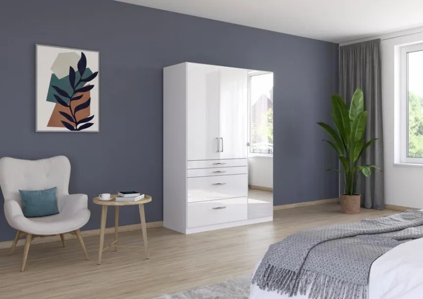 Best Kleiderschrank Homburg 136 x 197 cm Kleiderschränke